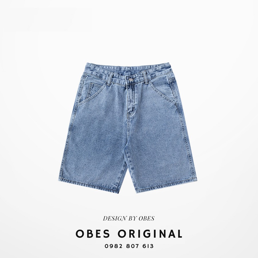 [Mã MASK2630K giảm 15% tối đa 30K đơn từ 99K] [OBES] Quần short jeans, quần đùi jeans có rách kiểu QS208