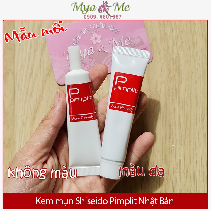 Kem mụn Pimplit của Shiseido Nhật Bản giúp giảm sạch mụn