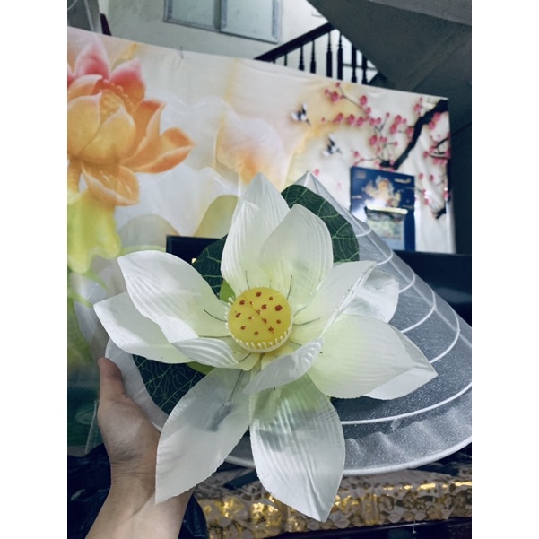 Nón sen phụ kiện chụp ảnh