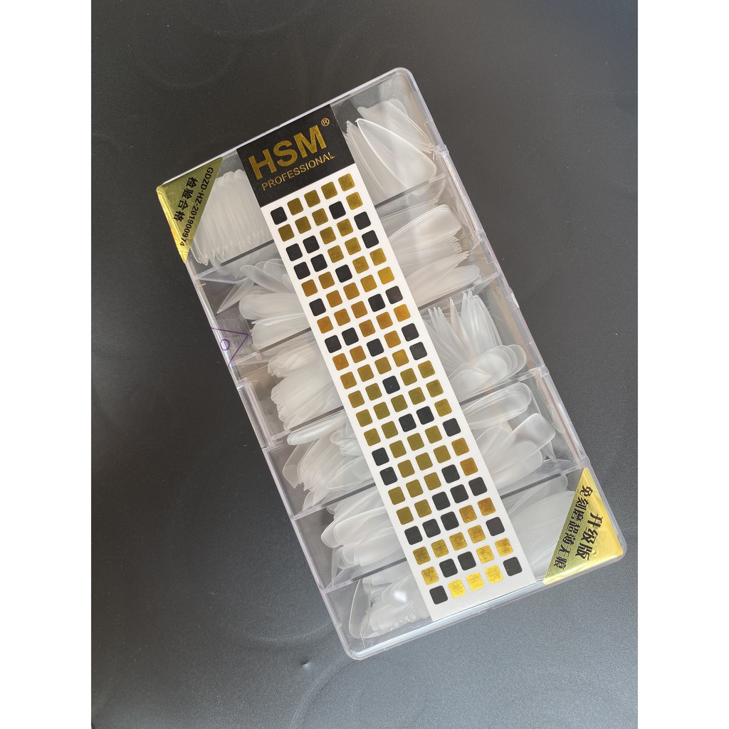 Móng úp hsm nhám form vuông chuẩn