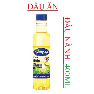 Dầu ăn đậu nành Nguyên Chất Simply 400ml