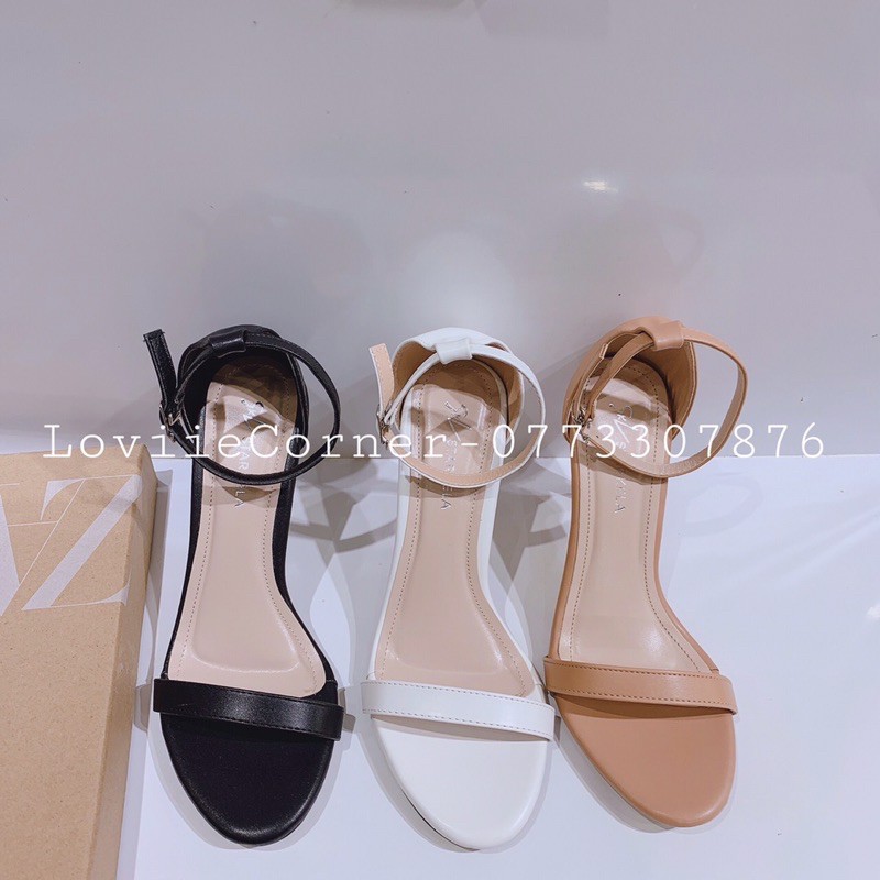 GIÀY CAO GÓT LOVIIECORNER - GUỐC THỜI TRANG QUAI MẢNH - SANDAL NỮ GÓT NHỌN 7 PHÂN G200323