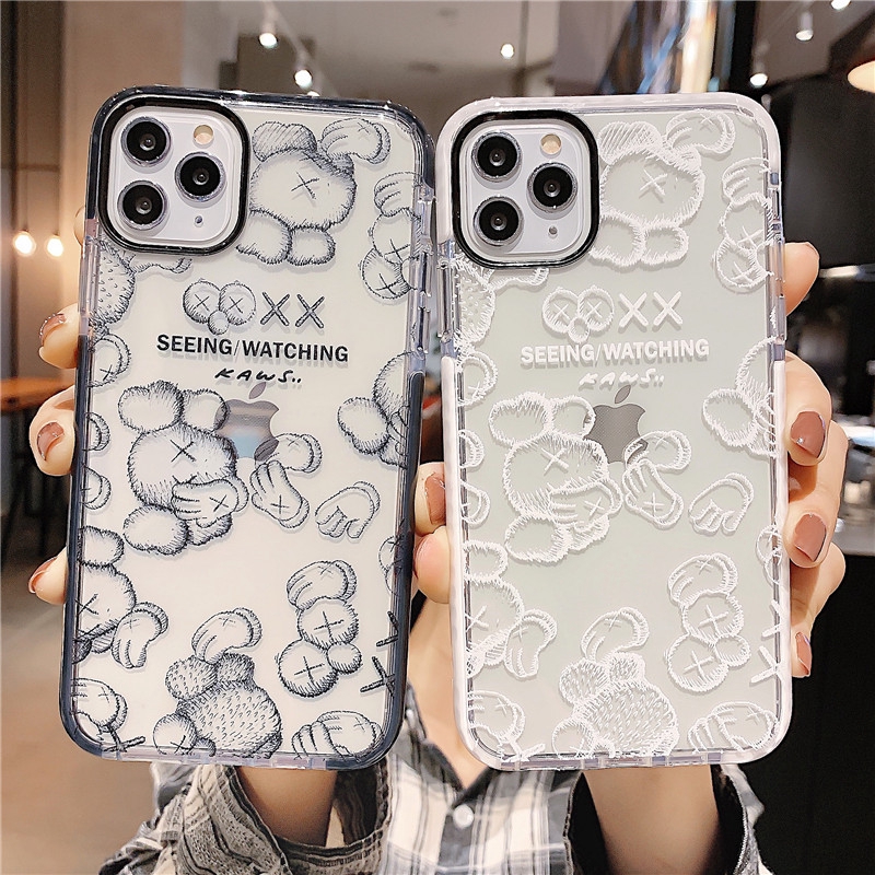 Ốp lưng iphone Seeing/Kaws cạnh 5/5s/6/6plus/6s/6splus/7/7plus/8/8plus/x/xr/xs/11/12/pro/max/plus/promax - Awifi G6-2