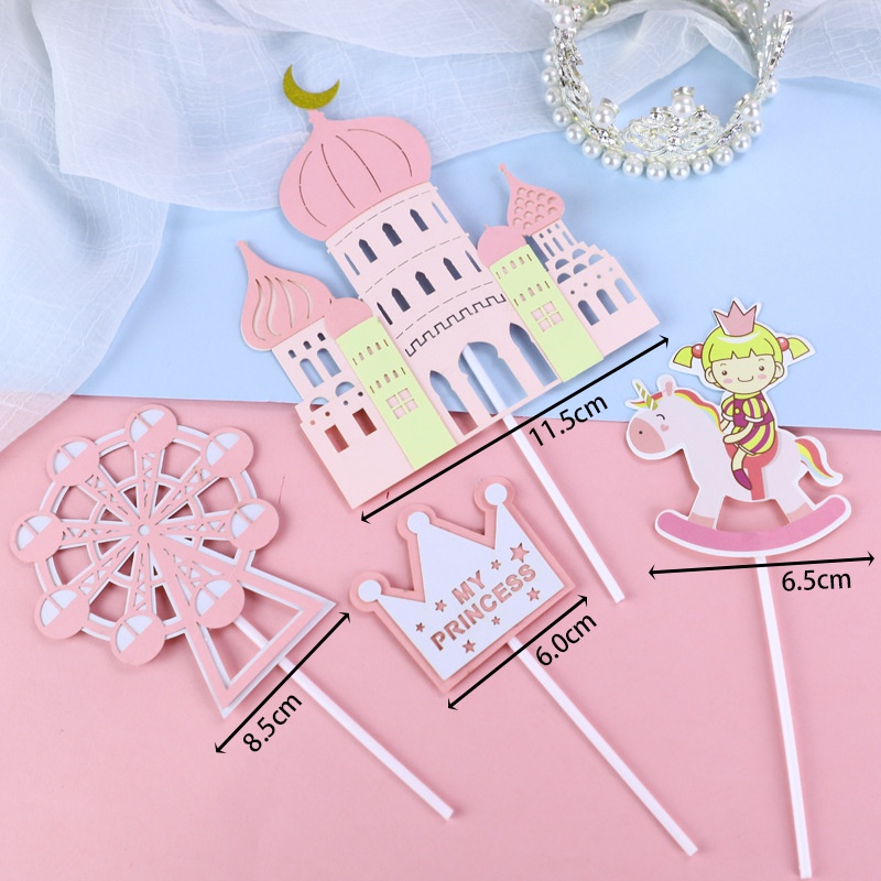 [SIÊU RẺ❤️] – SCG Lâu Đài - Trang trí bánh sinh nhật bánh kem