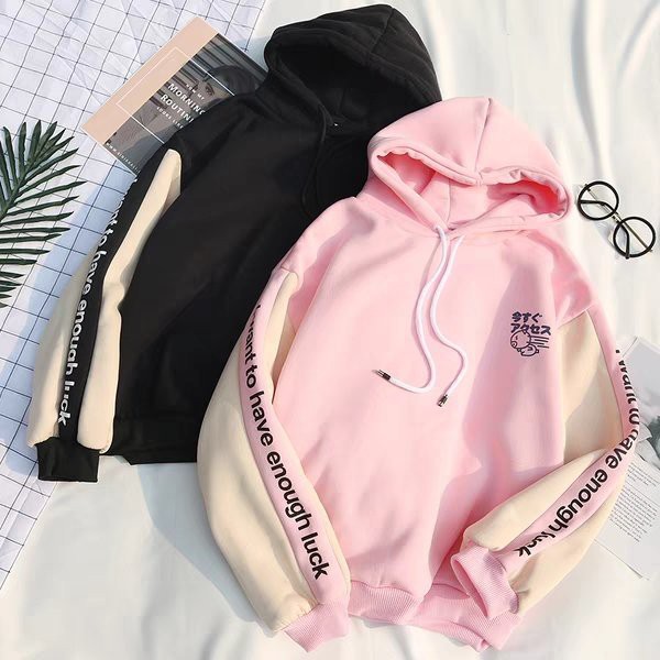 [FREESHIP_99K] Áo Hoodie nữ in chữ Lucky siêu đẹp - DS13 | BigBuy360 - bigbuy360.vn
