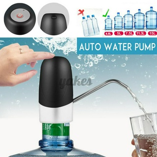 USB Electric Automatic Water Pump Dispenser Portable Auto Drinking Bottle Switch YAKES