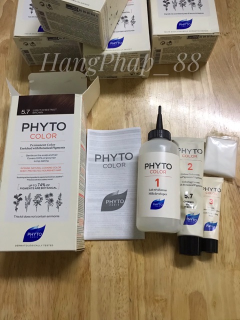 Nhuộm tóc Phyto Pháp