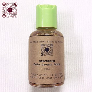 DUNG DỊCH VỆ SINH SAFORELLE SOIN LAVANT DOUX (50ml)