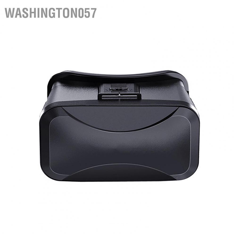 Washington057 VR Glasses 3D Virtual Reality Helmet with 3 Adjustable Shoulder Straps for Android and IOS (4.5‑6.0in Screen) Phone
