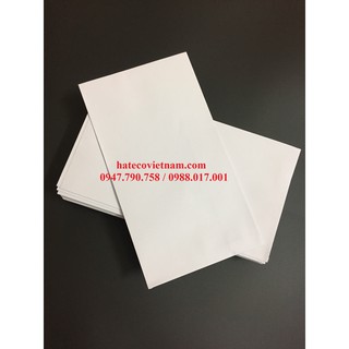 100 chiếc Phong bì trắng A6 ĐL120gsm (KT 22x12)
