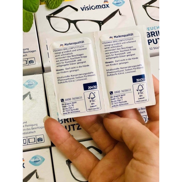 Giấy lau kính VISIOMAX