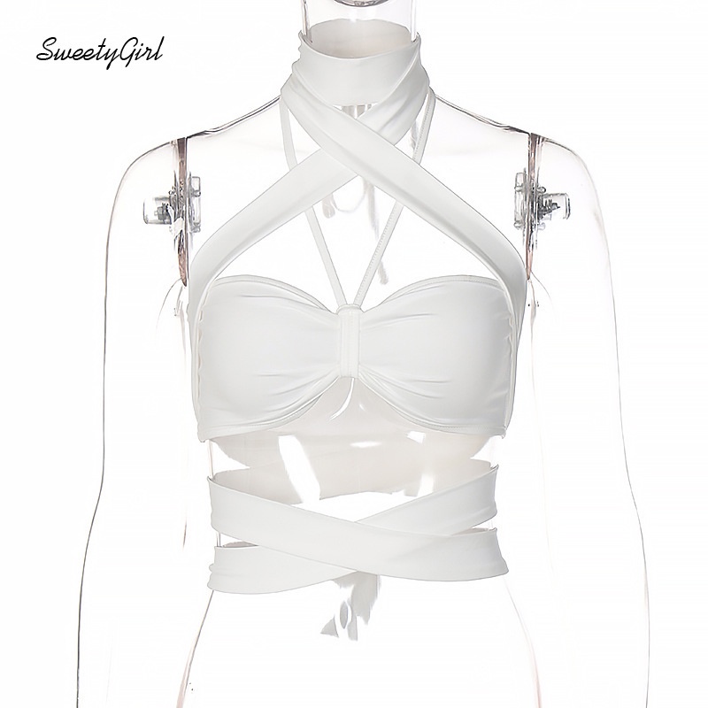 Áo Hai Dây Màu Trơn Thiết Kế Hở Lưng Quyến Rũ Thời Trang Cho Nữ