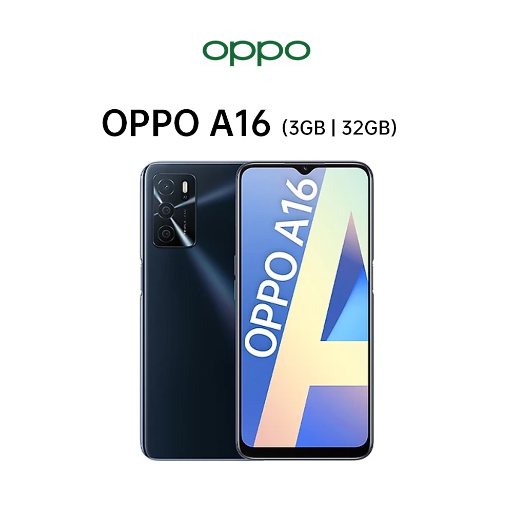 Điện thoại OPPO A16 3GB/32GB - Hàng chính hãng