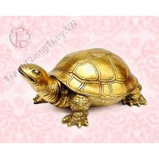 tranh đính đá toàn bộ rùa vàng phong thủy