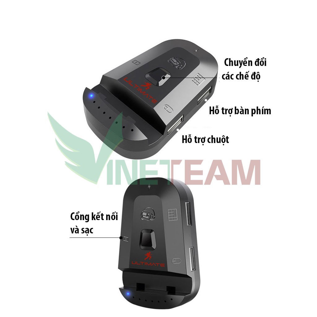 Bộ chuyển đổi game chơi PUBG, Free Fire  bluetooth 5.0 Meiying M2 Ultimate Xgamingstore -dc4337