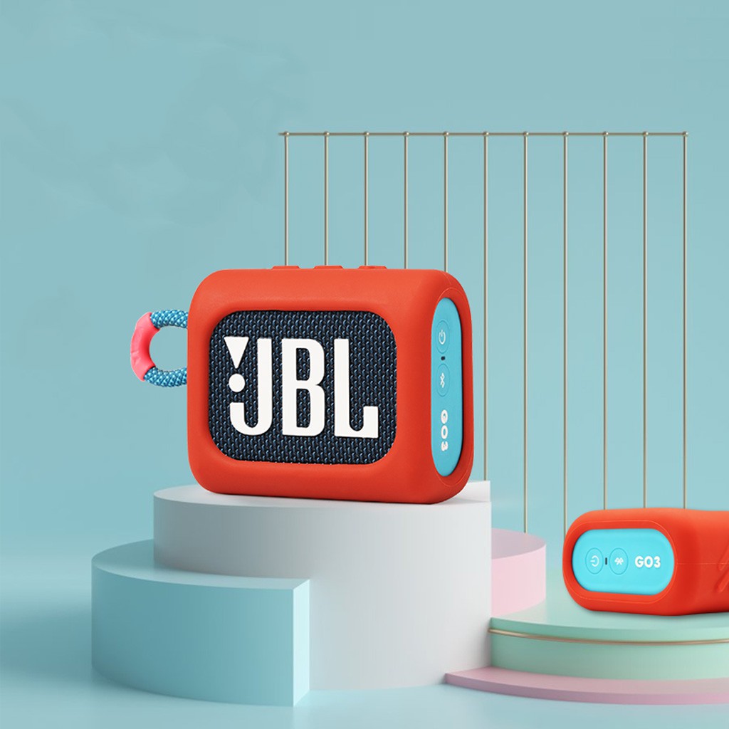Vỏ silicone bảo vệ hư hại cho loa Bluetooth JBL Go 3