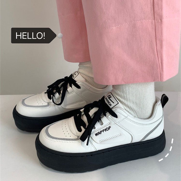 Giày Bánh Mì Cỡ Lớn 2022 Kiểu Lưới Thoáng Khí Đế Dày Thời Trang Mùa Hè Mới Cho Nữ