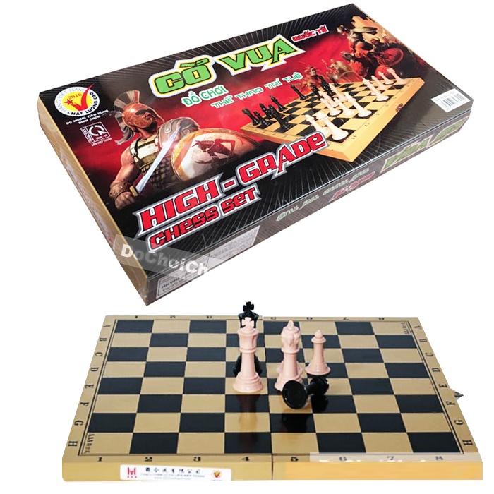 Bàn cờ vua size lớn 36cm liên hiệp thành,trò chơi trí tuệ cho mọi lứa tuổi