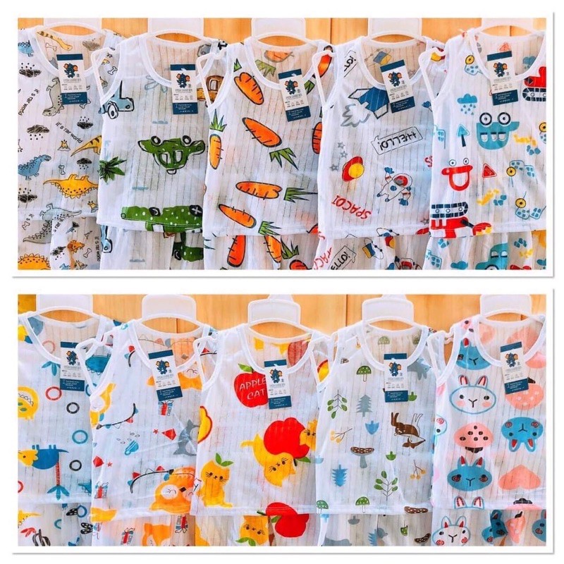 Bộ 3 Lỗ Cotton Giấy Mềm Mỏng Cho Bé Trai/ Bé Gái