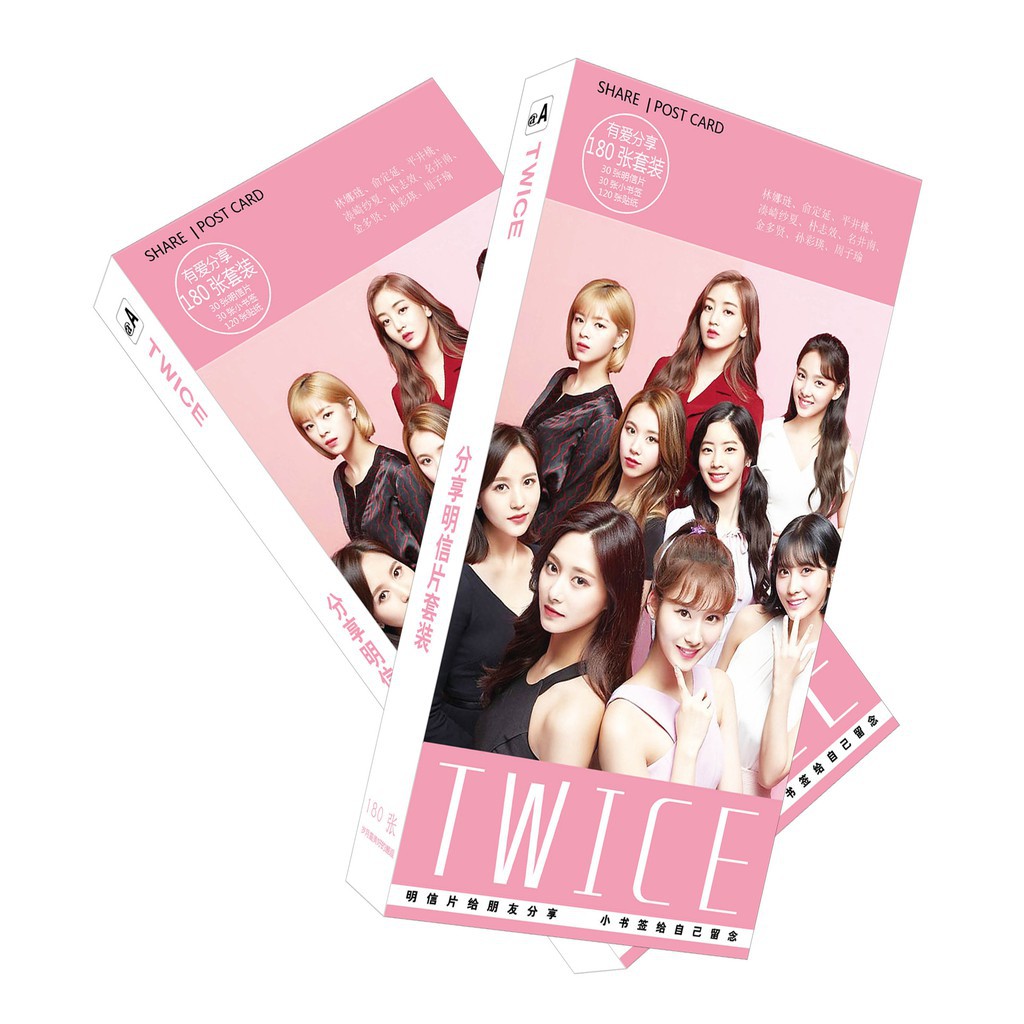 Hộp ảnh postcard Twice