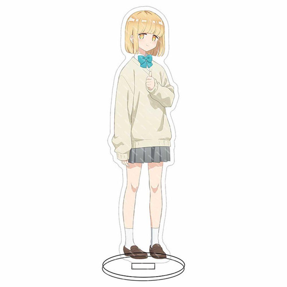 LILYES Collection Anime Figure Stand Double Sided Acrylic Plate Shikimori is Not Just a Cutie Desk Decor Transparent Acrylic Stand Model Toys Cartoon Manga Characters Acrylic Display Stand