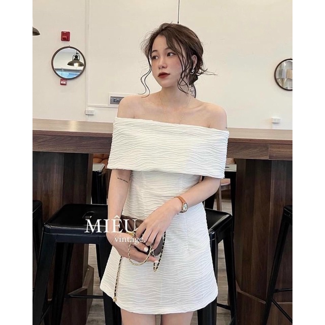 SỈ VÁY TRỄ VAI SÓNG 3 MÀU CHO NỮ Q70
