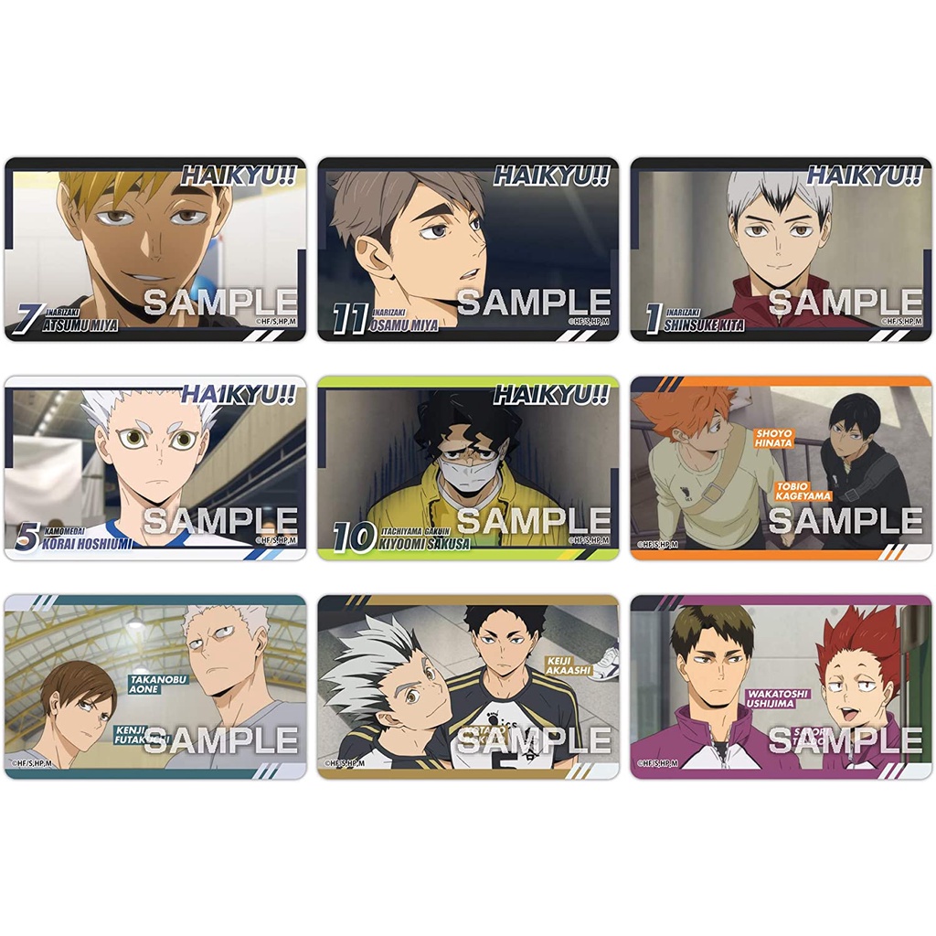 01 Gói thẻ NHÂN PHẨM HAIKYUU!!! TO THE TOP