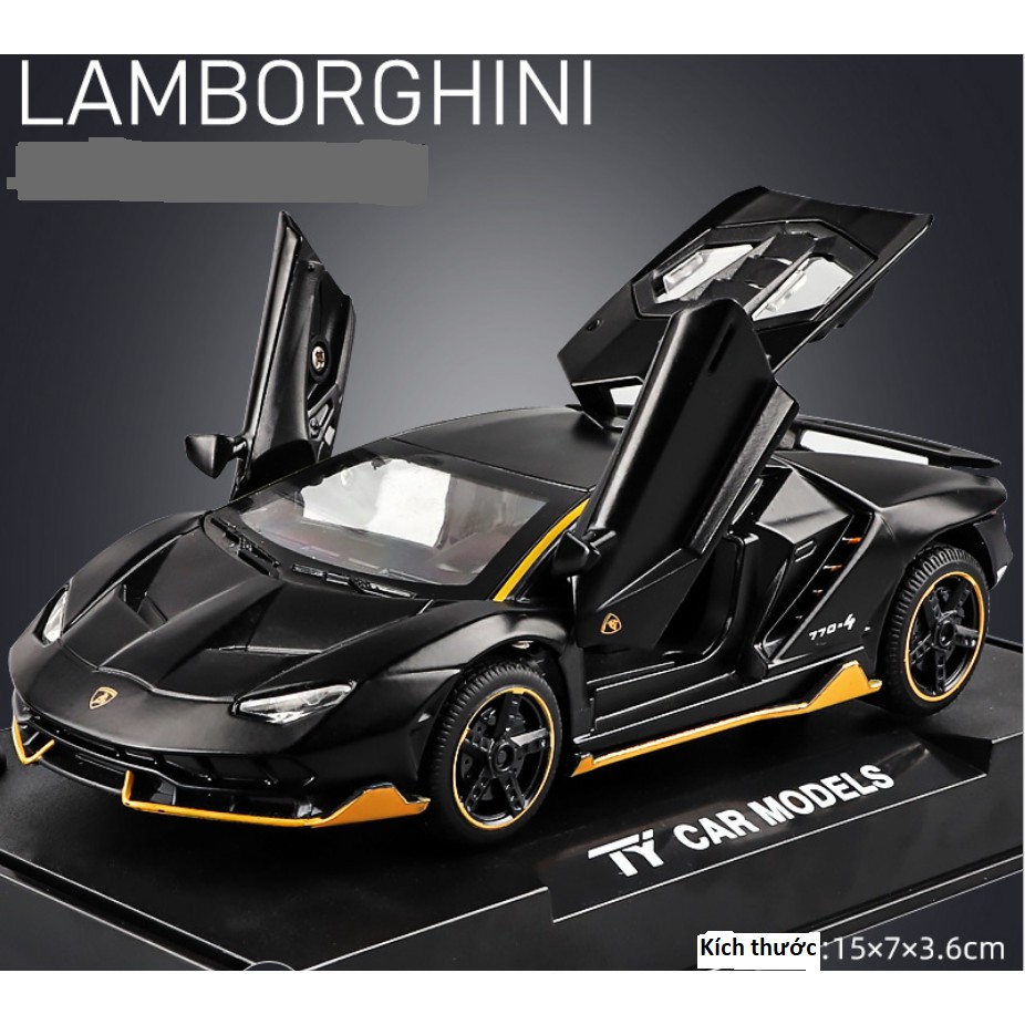 Ô tô Mô Hình Lamborghini Thunder LP770 - 4 Tỉ lệ 1:32. Mô hình xe hơi thể thao,mô hình siêu xe Lambo