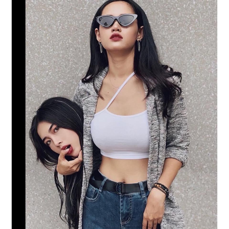 [Mã FARSSTGRE giảm 5K đơn bất kỳ] Video+Ảnh Thật+Freeship] Mắt Kính Thời Trang Nữ thiết kế Dáng Mèo Cực Sang Chảnh | BigBuy360 - bigbuy360.vn