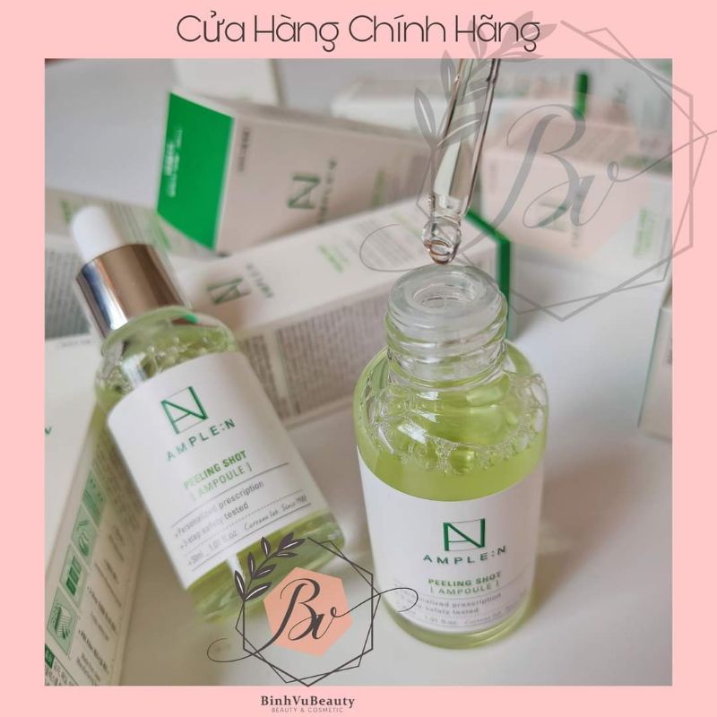 Tẩy da chết mặt cho da mụn hóa học Peeling amplen