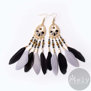 BÔNG TAI LÔNG VŨ BOHO - MELY 804