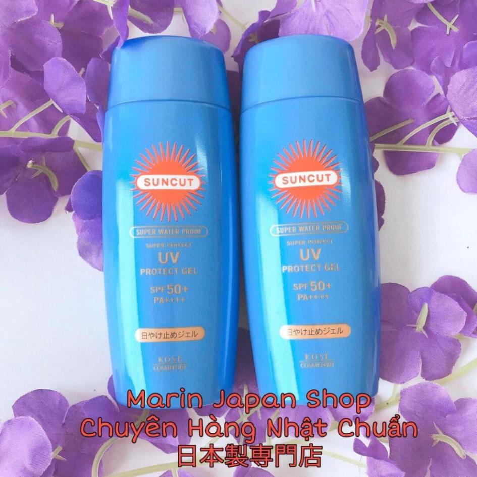 Kem chống nắng dạng xịt và dạng gel Kose Suncut Essence In UV Protect Spray SPF50+/PA++++