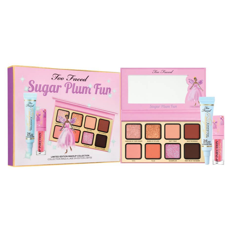 Too Faced - Set trang điểm 3 món Too Faced Sugar Plum Fun Limited Edition Makeup Collection