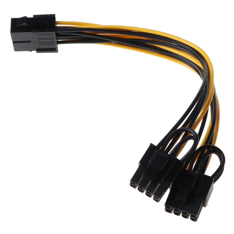 Dây Cáp Nguồn Chuyển Đổi Cpu 8-pin Sang Pci-E 8-pin  25cm
