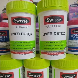 [Date 2023] Thải độc gan Swisse liver detox 200v