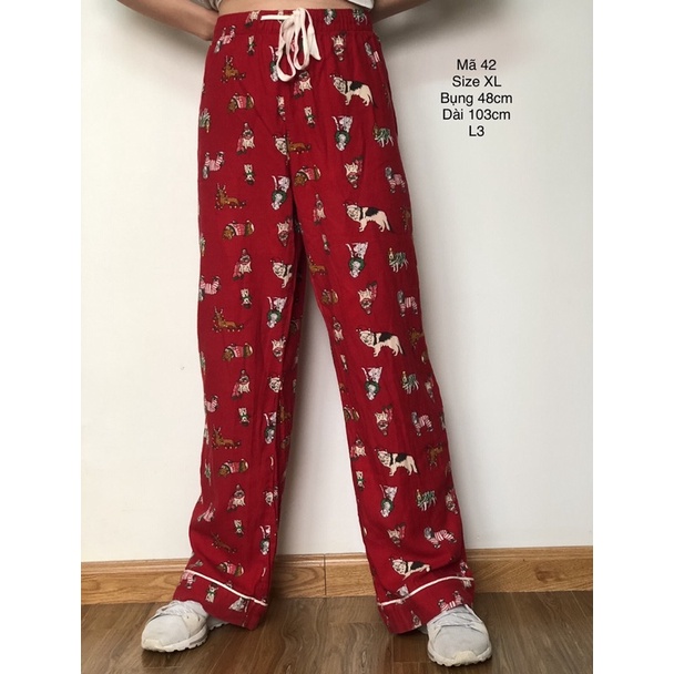 Quần 2hand Flannel Noel
