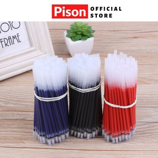 Ruột bút nước Pison đỏ xanh đen ngòi nhỏ