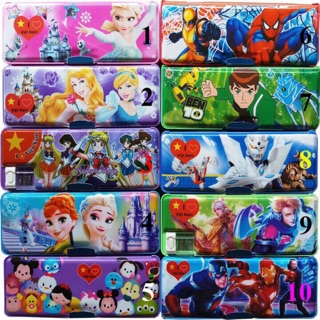 Hộp bút 2 mặt cho bé trai gái