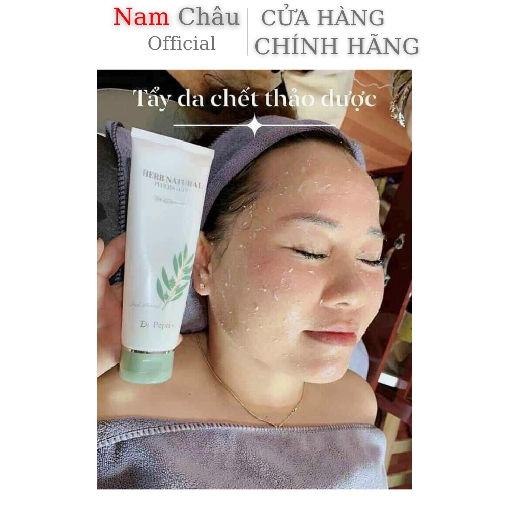 Tẩy Tế Bào Chết Dr Pepti Herb Natural Peeling Gel Trắng Mịn da 130ml NPP Nam Châu