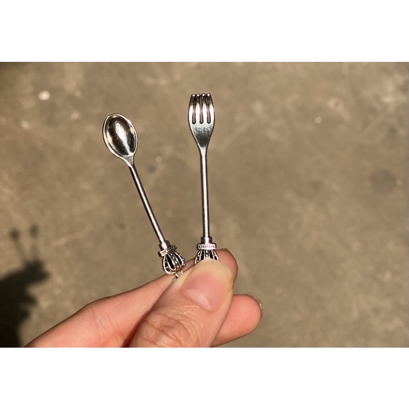 Set Thìa - Nĩa sắt size To rất đẹp - Chất liệu kim loại