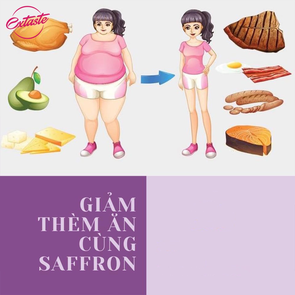 Nhụy hoa nghệ tây Healthy Care Tashrifat Negin Saffron hỗ trợ làm đẹp và sức khỏe 1/3g