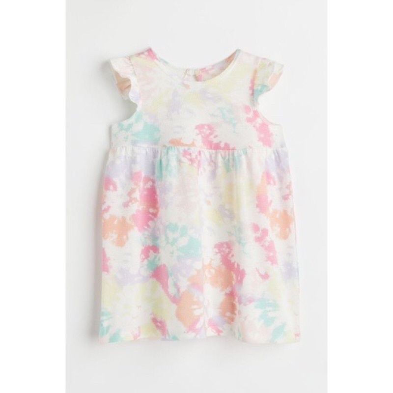 Váy cotton cánh tiên bé gái Hm