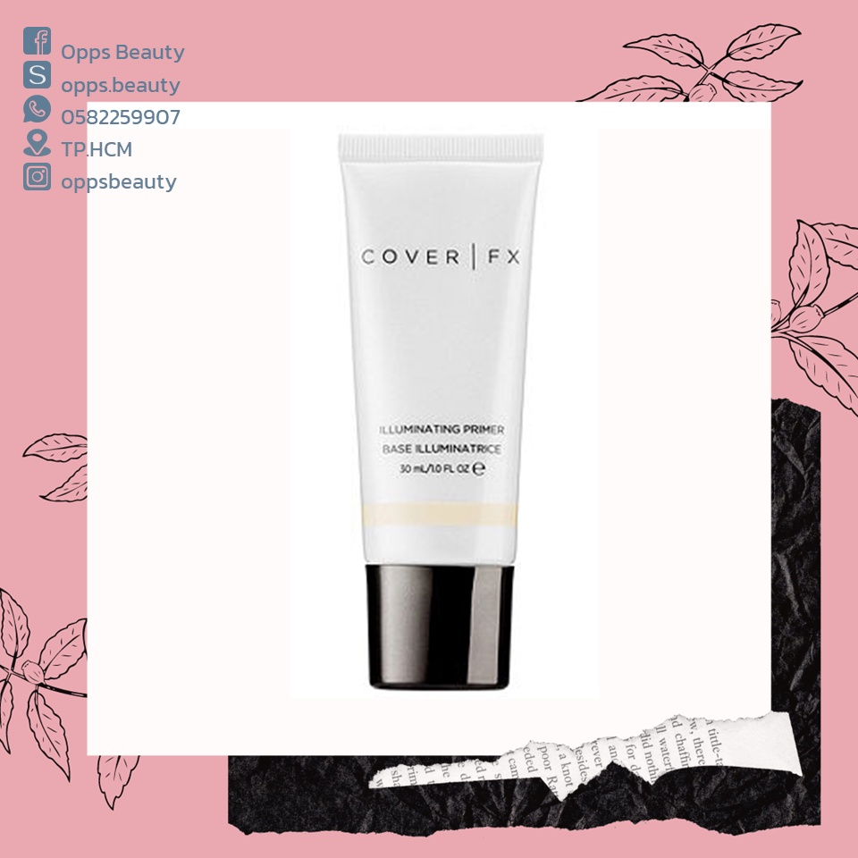 Kem lót cố định trang điểm bắt sáng COVER FX Illuminating Primer