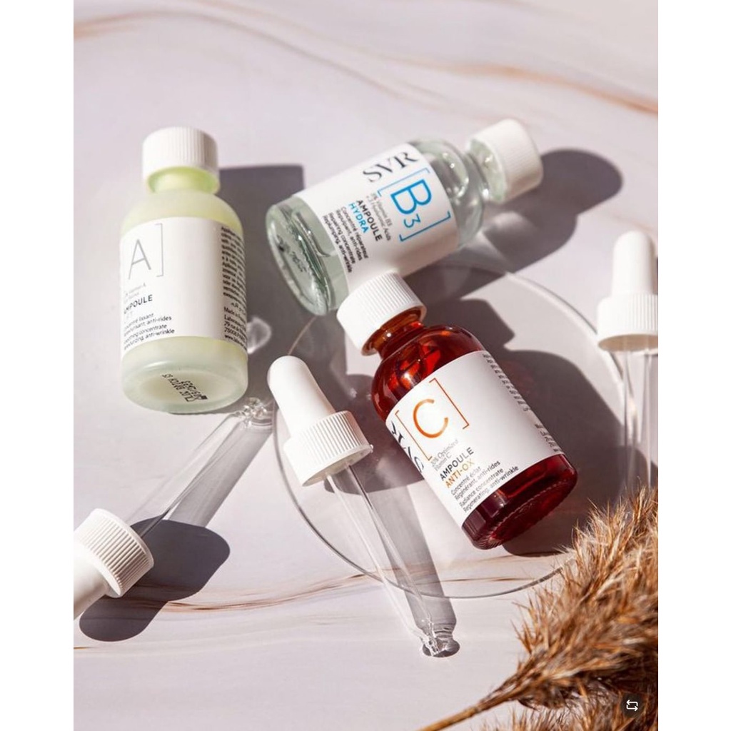 Tinh chất dưỡng da ngăn lão hóa, dưỡng trắng, cấp ẩm chuyên sâu SVR Ampoule 30ml