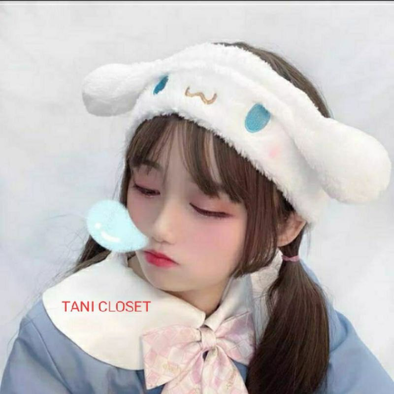 Băng Đô Rửa Mặt Cinnamoroll My Melody Xinh Xắn