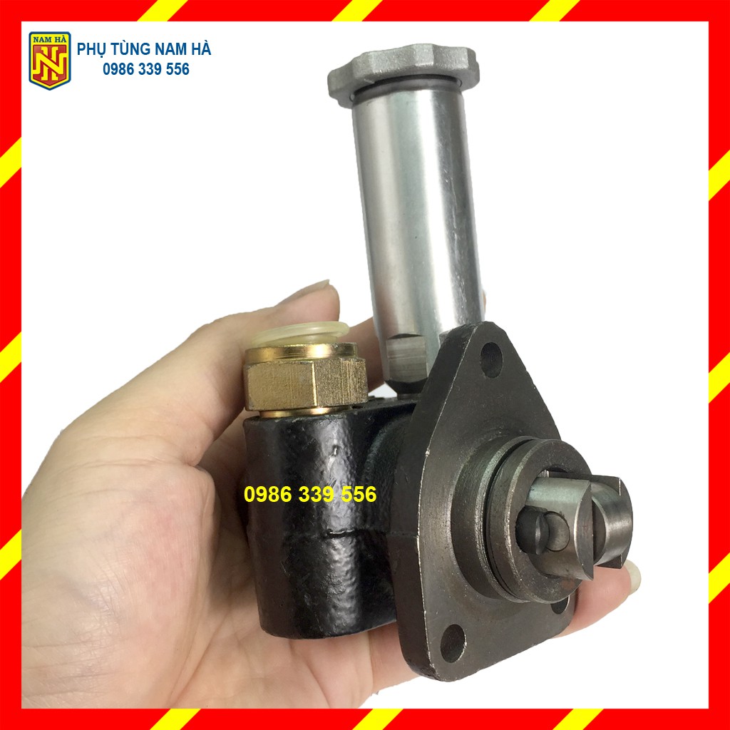 [Bơm tay nhiên liệu] Bơm thấp áp cấp chuyển nhiên liệu cho ô tô máy xúc, máy ủi, máy công trình