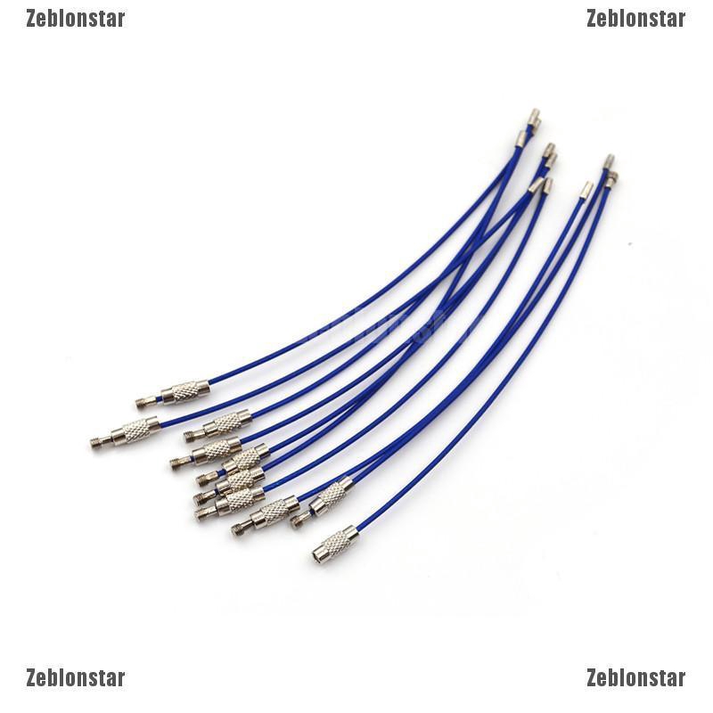 Bộ 10 Móc Khóa Bằng Thép Không Gỉ Cao Cấp