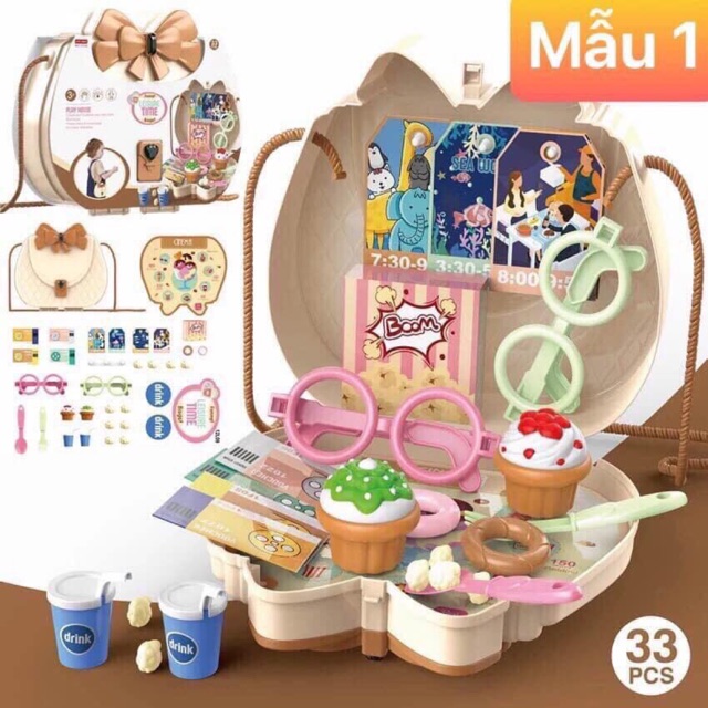 BỘ ĐỒ CHƠI VALI CỦA BÉ