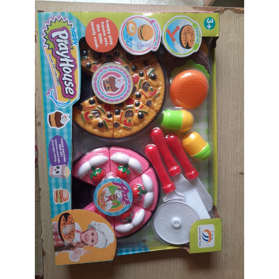 Bộ đồ nhà bếp nướng bánh mì hello kitty