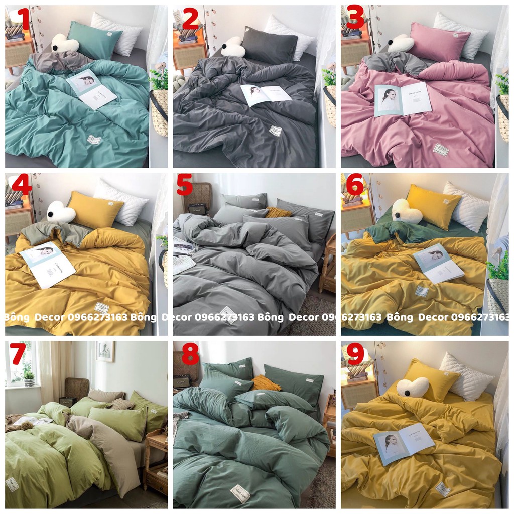 Bộ Chăn Ga Gối Cotton Tici Hàn Quốc Mẫu Mới Hàng Có Sẵn Bo Chun Mọi Kích Thước | BigBuy360 - bigbuy360.vn